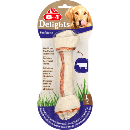 8in1 Delights Beef Bones L, 85 g