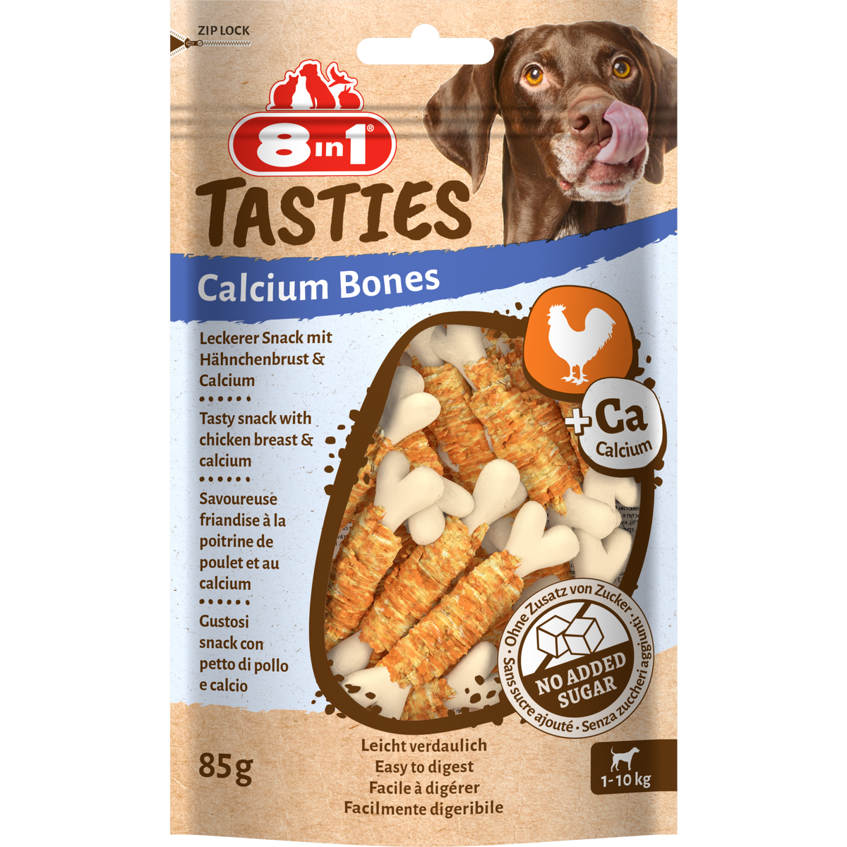 8in1 Tasties Calcium Bones 85 g