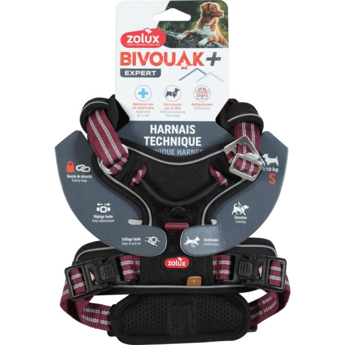 BVK Harness Red, Small