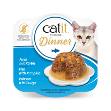 Catit Fish Dinner, Whitefish & PumpkinÃƒâ€šÃ‚Â 75 g, 6 pcs/box