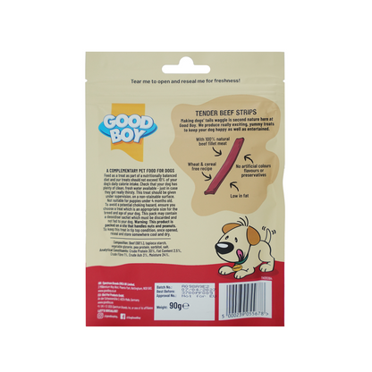 Goodboy Tender Beef Strips 90 g