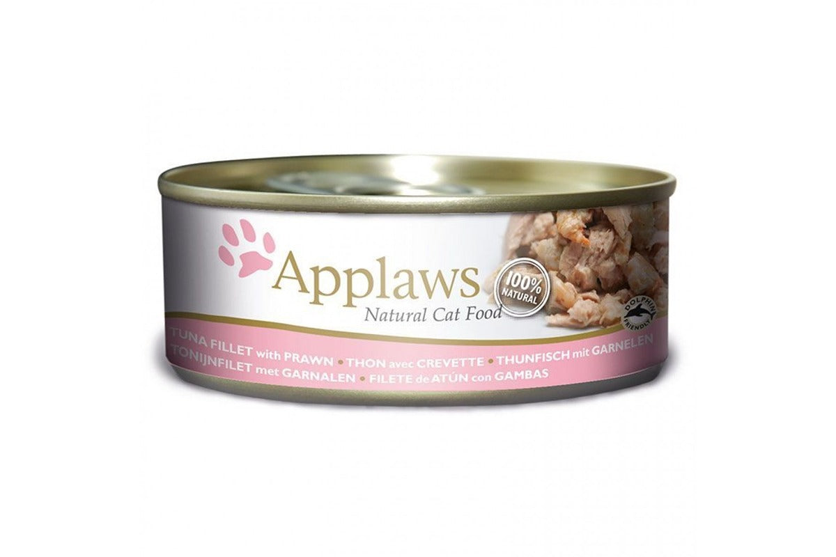 Applaws cat Tuna with Prawn Adult Wet Cat Food 156g Tin