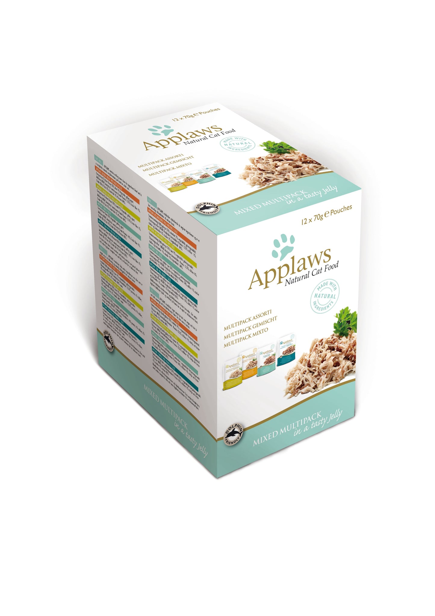Applaws Jelly Mixed Multipack Adult Wet Cat Food 12 x 70g Pouch
