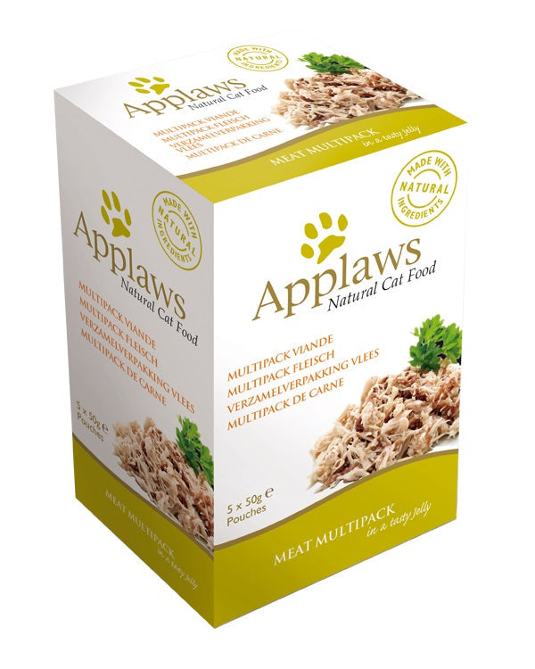 Applaws Meat Multipack in Jelly Adult Wet Cat Food 5 x 50g Pouch