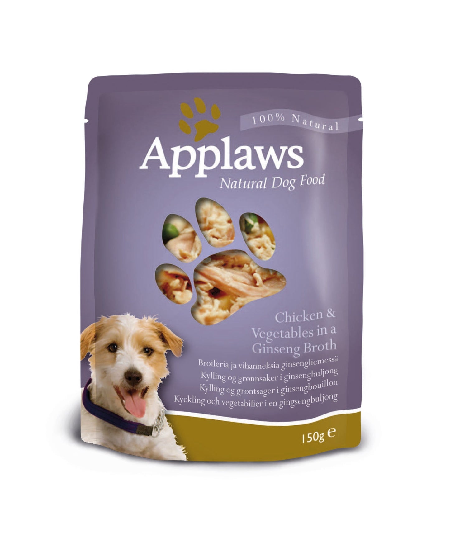 Applaws Chicken & Vegetables Adult Wet Dog Food 150g Pouch