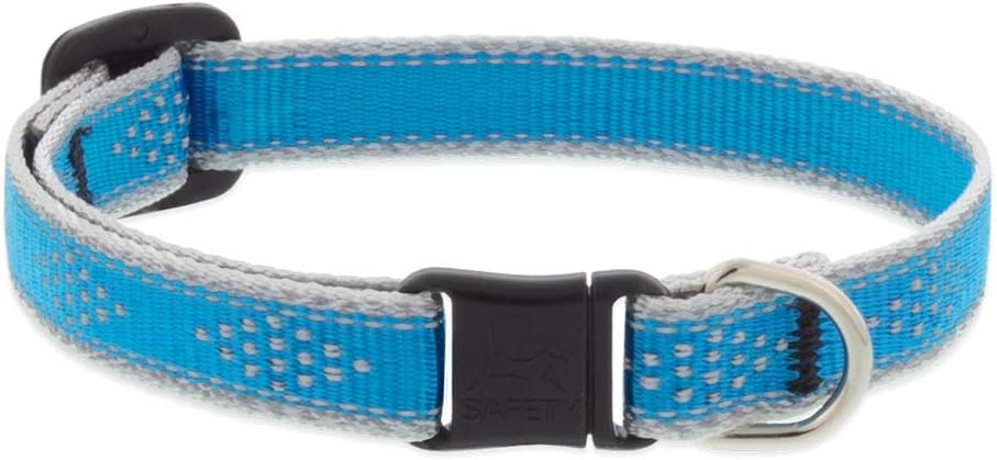 Reflective Safety Cat Collar â€š Blue Diamond