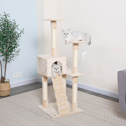 Go Pet Club 52" Cat Tree CondoOverall Size : 21"L x 21"W x 52"H