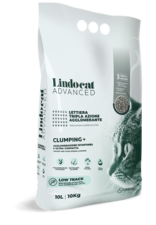 Natural Bentonite Lindocat Advanced Clumping + Low Track (Fragrance-free) 10 L