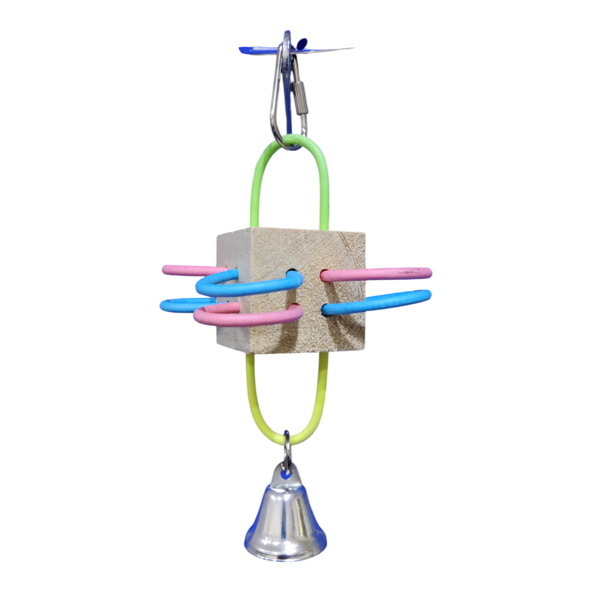 Pado Vanpet Multicolored Hanging Bird Toy with Bell