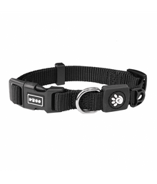DOCO Signature Nylon Collar (DCSN002)[Color - Black, Size - M]