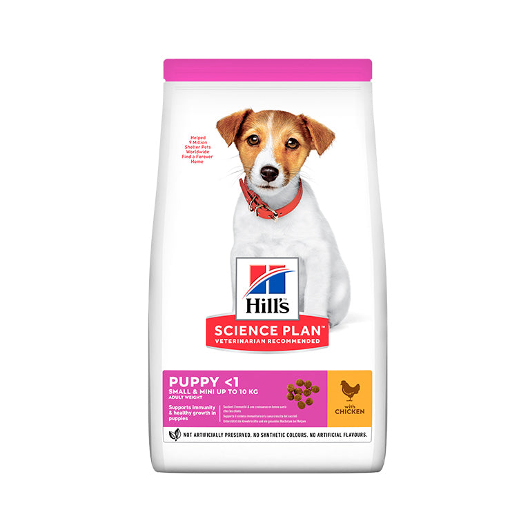HillÃƒÆ’Ã‚Â¢ÃƒÂ¢Ã¢â‚¬Å¡Ã‚Â¬ÃƒÂ¢Ã¢â‚¬Å¾Ã‚Â¢s Science Plan Small & Mini Puppy Food With Chicken (3kg)