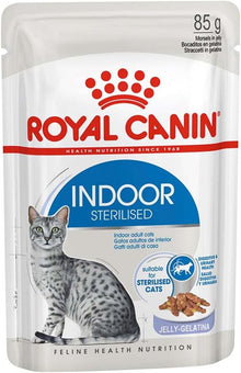 ROYAL CANIN FHN Indoor Jelly WET FOOD - Pouches