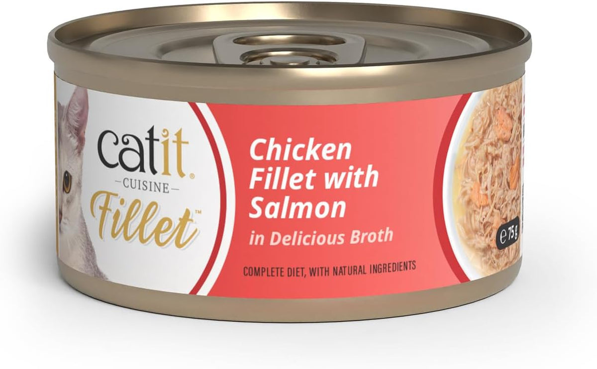 Catit Cuisine Chicken Fillet with Salmon  75 g