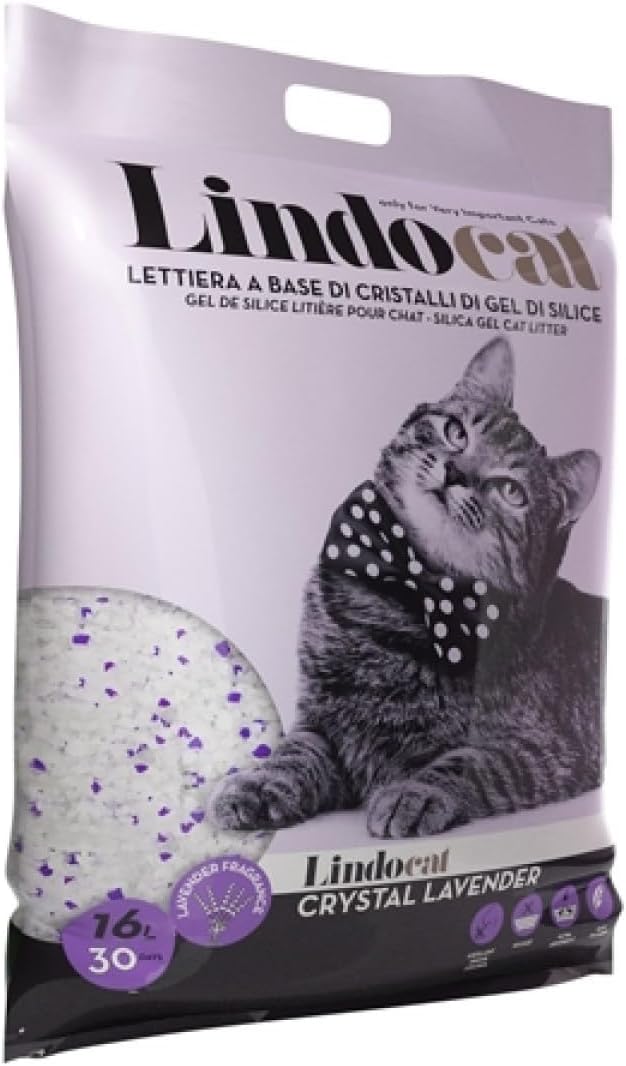 Lindo Cat Crystal Lavender Scent Silicage 16L