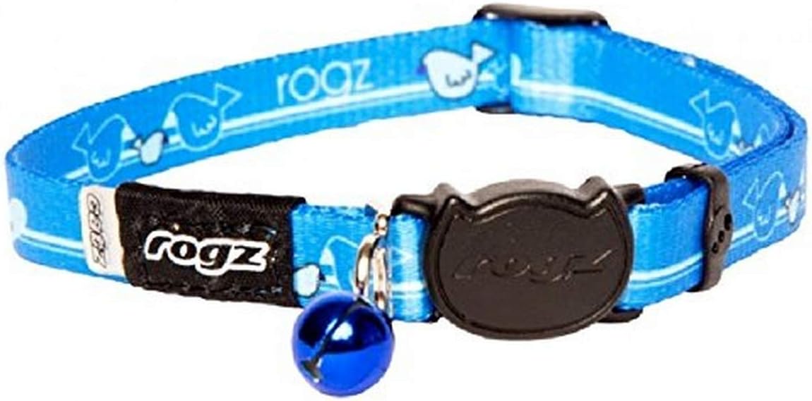 Rogz Kiddycat collar Lime Paws Small