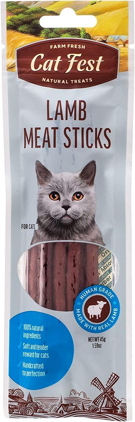 Cat Fest Meat Sticks Lamb for Cat 45g
