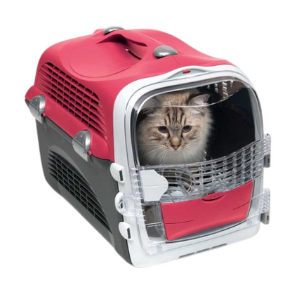Cabrio Cat Carrier System Cherry Red