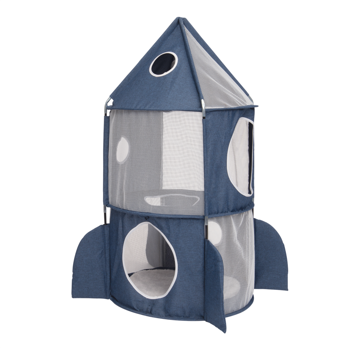 Catit Vesper Cat Tower Rocket Blue, 50x50x90 cm