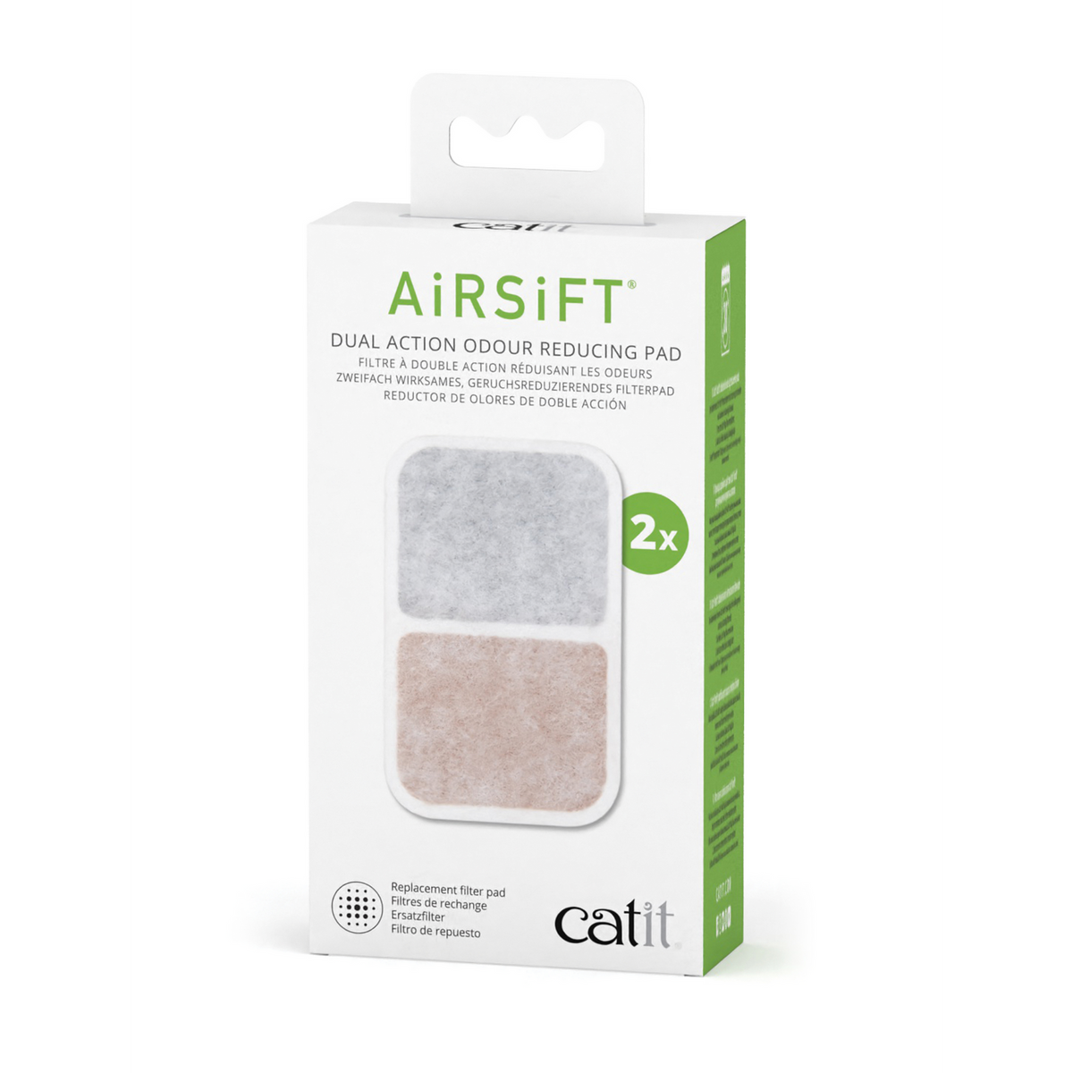 Catit Airsift Dual Action Air Pad 2/pk