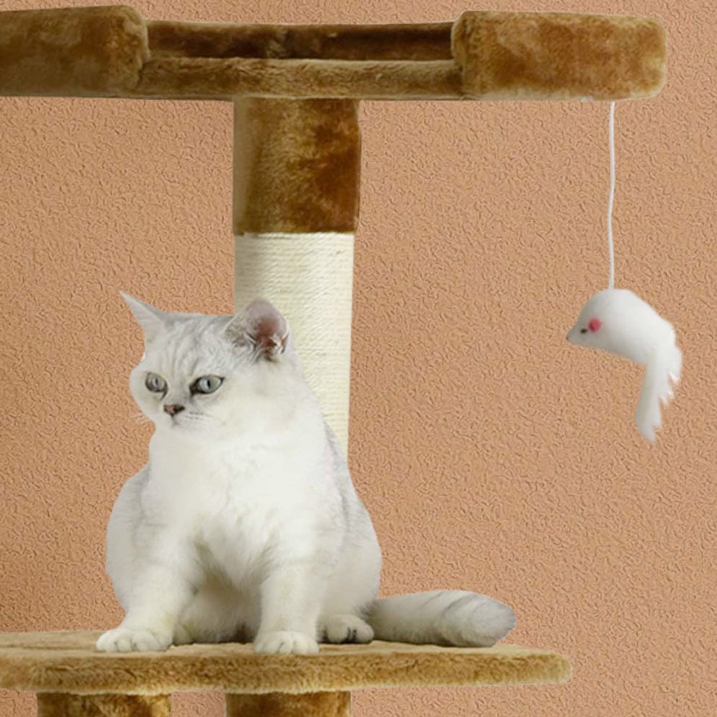 Go Pet Club 67" Cat Tree CondoOverall Size : 24"L x 28"W x 67.25"H