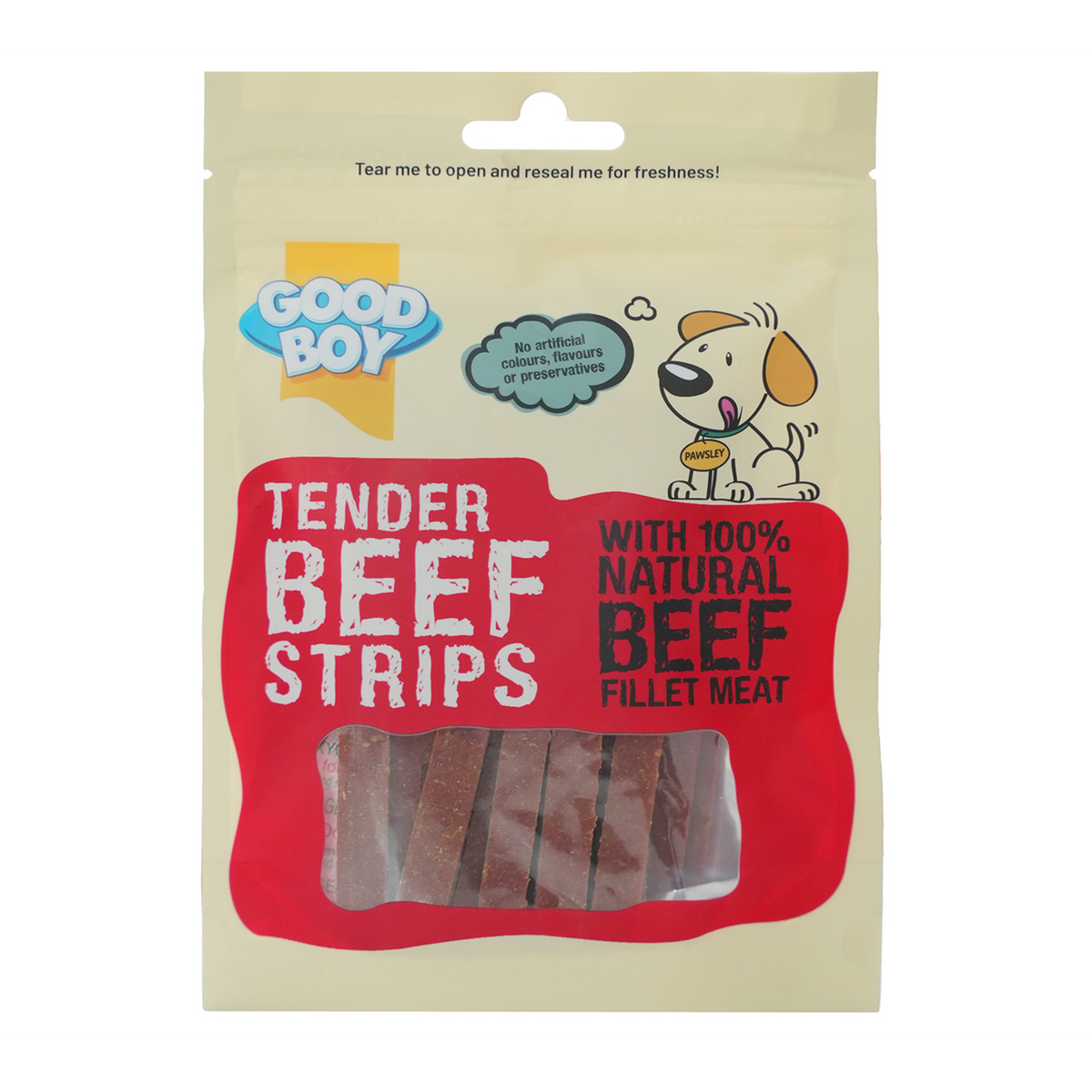 Goodboy Tender Beef Strips 90 g