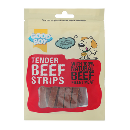 Goodboy Tender Beef Strips 90 g