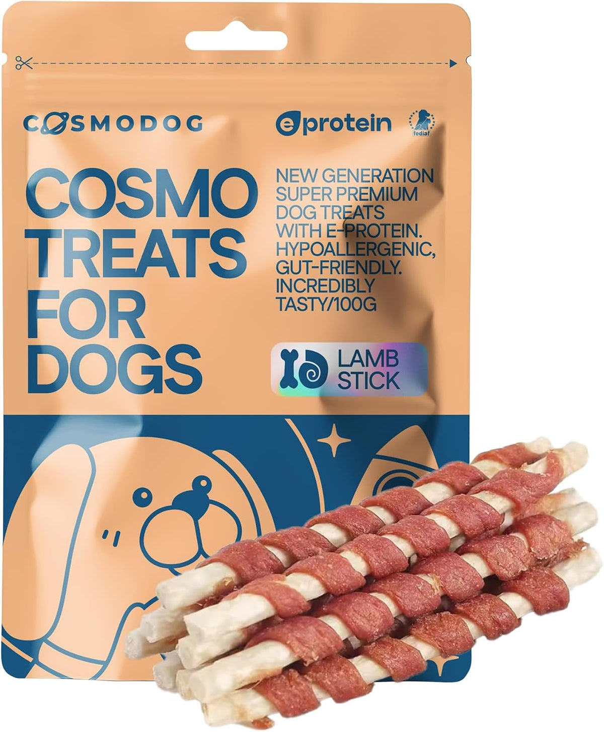 Cosmodog - Lamb Stick - Doy Pack 100g
