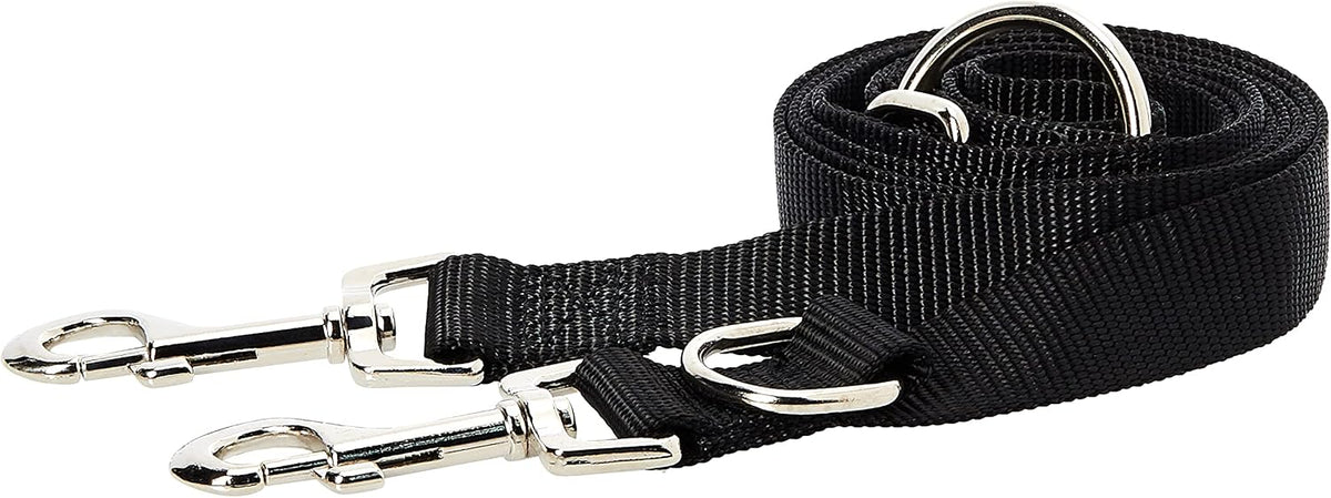 Duvo Nylon Lead Adjustable 200cm/25mm[Color - Black]