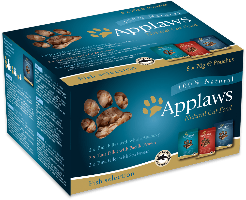 Applaws Fish Selection Adult Wet Cat Food 6 x 70g Pouch