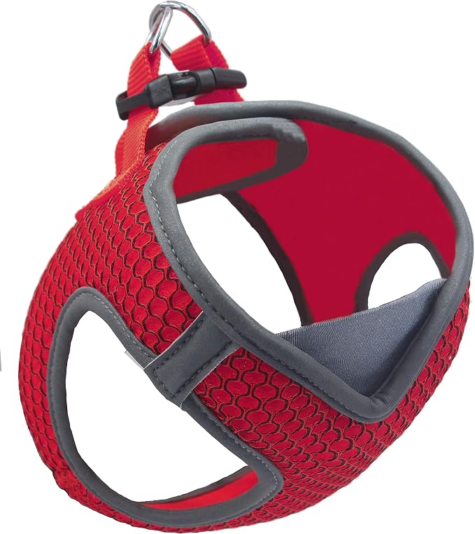 Doco Athletica QUICK V Mesh Harnes (DCA308)[Color - Red, Size - XS]