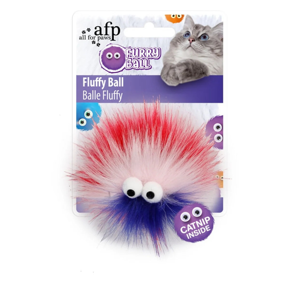 AFP Ball Red Cat & Dog Toy