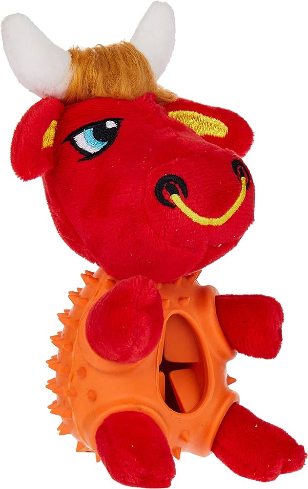 All For Paws Treat Hider Bull Body Dog Toy