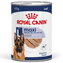Royal Canin Size Health Nutrition Maxi Adult (Wet Food - Can) 12 x 410 g