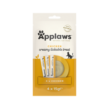 Applaws Chicken Creamy Lickable Cat Treats 4x15g
