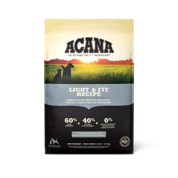 Acana Light and Fit Recipe Dry Dog Food - 6KG