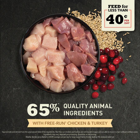 Acana Homestead Harvest Chicken with Turkey Dry Cat Food - 340G