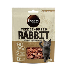 Fedem Freeze-Dried Cat Treat – Rabbit & Carrot 22g