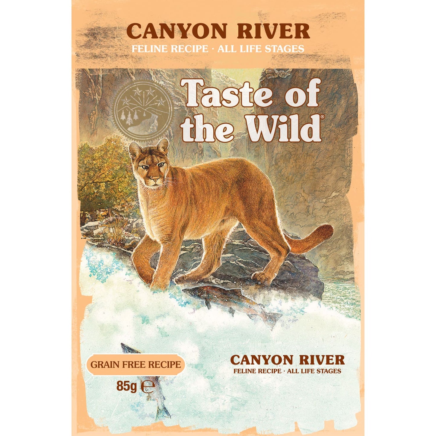 Taste of the Wild Canyon River Cat Pouch Chunks in Gravy - 85g