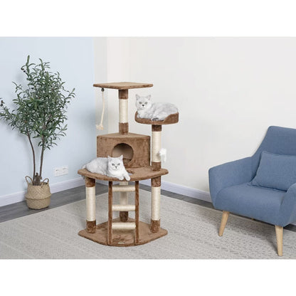 Go Pet Club 48" Cat Tree CondoOverall Size : 25"L x 32"W x 47.5"H