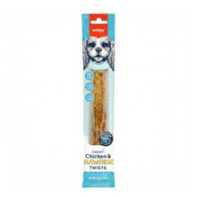 Wanpy Chewy 10" Chicken Jerky & Rawhide Twists 70g