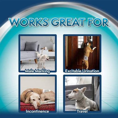 Simple Solution Disposable Male Dog Wraps