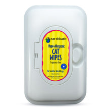 earthbathÂ® Cat Grooming Wipes with Awapuhi, Hypo-Allergenic & Fragrance Free, Cleans & Conditions, 100 ct re-sealable container