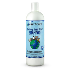 earthbath® Soothing Stress Relief Shampoo, Eucalyptus &amp; Peppermint, Promotes Relaxation &amp; Stress Relief, Made in USA, 16 oz