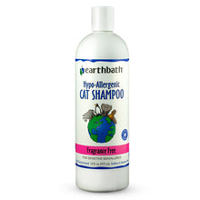 earthbathÂ® Hypo-Allergenic Cat Shampoo, Fragrance Free, for Sensitive Skin, Made in USA, 16 oz