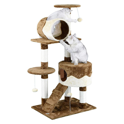 Go Pet Club 51.5" Cat Tree Condo
Overall Size : 18.5"L x 29"W x 51.5"H