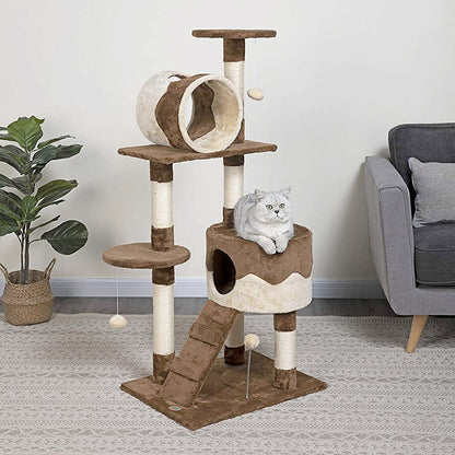 Go Pet Club 51.5" Cat Tree Condo
Overall Size : 18.5"L x 29"W x 51.5"H