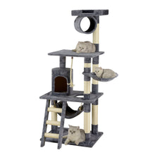 Go Pet Club 62" Classic Cat Tree with Sisal Covered PostsOverall Size : 27"L x 38"W x 62"H