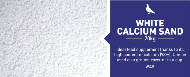 White Calcium Sand 20 kg