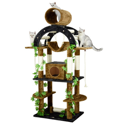 Go Pet Club 71" Forest Cat TreeOverall Size : 19.25"L x 38"W x71"H