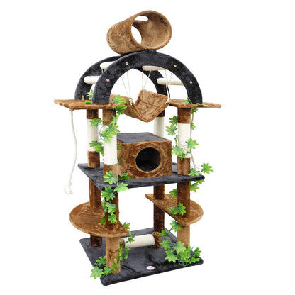 Go Pet Club 71" Forest Cat TreeOverall Size : 19.25"L x 38"W x71"H